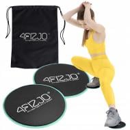 Фитнес-диски для глайдинга 4fizjo Sliding Disc Mint 2 шт. (P-5907739313379)
