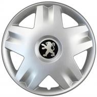 Колпак для колес SJS Peugeot 213 R14" 4 шт. серебряный (090757)