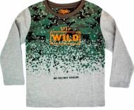 Футболка для мальчика LOSAN р.116 серый 1349