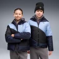 Куртка для мальчиков зимняя Puma Padded Quilted Jacket 69463116 р.122 синяя Куртка для мальчиков зимняя Puma Padded Quilted Jacket 69463116 р.122 синяя