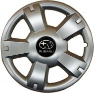 Колпак для колес SJS Subaru 201 R14" 4 шт. серебряный (090776)