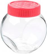 Банка для сыпучих Titiz Plastik Lattice 500 мл KC-158-RD