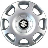 Колпак для колес SJS Suzuki 208 R14" 4 шт. серебряный (090794)