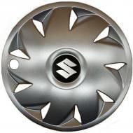 Ковпак для коліс SJS Suzuki 210 R14" 4 шт. срібний (090796)