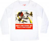 Футболка для мальчика LOSAN р.92 белый 1355