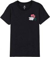 Футболка Converse ROMANCE CLASSIC TEE BLACK 10019820-001 р.L черный