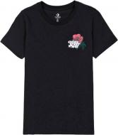 Футболка Converse ROMANCE CLASSIC TEE BLACK 10019820-001 р.S черный