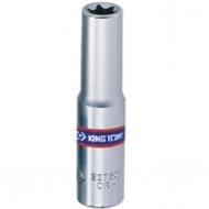 Головка Е-стандарт 1/4" E8 подовжена KING TONY 1 шт. 227508M Головка Е-стандарт 1/4" E8 подовжена KING TONY 1 шт. 227508M