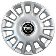 Колпак для колес SJS Opel 214 R14" 4 шт. серебряный (090816)