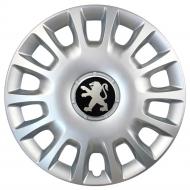 Колпак для колес SJS Peugeot 214 R14" 4 шт. серебряный (090817)