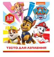 Тісто для ліплення Paw Patrol 12 кольорів 122726