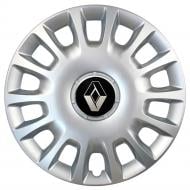 Колпак для колес SJS Renault 214 R14" 4 шт. серебряный (090818)