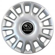 Колпак для колес SJS Subaru 214 R14" 4 шт. серебряный (090821)