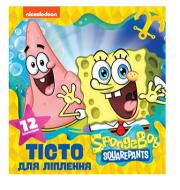 Тесто для лепки SpongeBob 12 цветов 122728