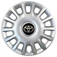 Колпак для колес SJS Toyota 214 R14" 4 шт. серебряный (090823)