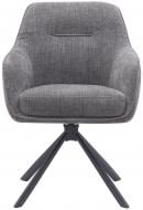 Стул обеденный Unique Furniture SELECT AVOLA 660x870x620 мм (комплект 2 шт.) графит / черный