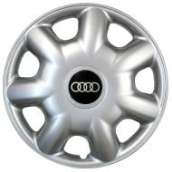 Ковпак для коліс SJS Audi 218 R14" 4 шт. срібний (090906)