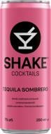 Слабоалкогольный напиток Shake Текила Сомбреро 7% 0,25 л