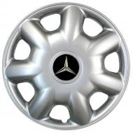 Колпак для колес SJS Mercedes-Benz 218 R14" 4 шт. серебряный (090921)