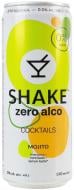 Безалкогольний напій Shake сильногазований соковмісний пастеризований Мохіто Cocktails 0,33 л
