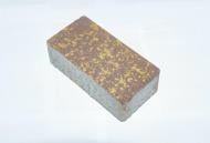 Брусчатка ALDI Кирпич БФ 60 100х200 М-500 Сaotico Бурштин