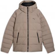 Куртка мужская зимняя Puma Mono Hooded Jacket 68836781 р.XL бежевая