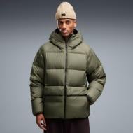 Пуховик мужская зимняя Puma Hooded Down Puffer Jacket M 69456586 р.XL хаки
