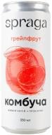 Безалкогольний напій Spraga безалкогольний слабогазований Грейпфрут Комбуча з/б 0,33 л Безалкогольний напій Spraga безалкогольний слабогазований Грейпфрут Комбуча з/б 0,33 л