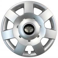 Колпак для колес SJS Daewoo 219 R14" 4 шт. серебряный (090939)