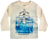 Футболка для мальчика LOSAN р.104 серый 659