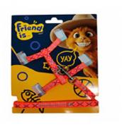 Шлейка с поводком для котов FRIEND IS FG250410004D