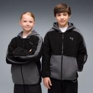 Куртка для мальчиков осенняя Puma ESS ELEVATED Winterized Relaxed Full-Zip 69461801 р.128 черная