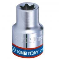 Головка звездочка 3/8" Е14 KING TONY 1 шт. 337514M