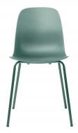 Стул обеденный Unique Furniture WHITBY 500x840x500 мм (комплект 2 шт.) зеленый / зеленый