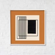 Постер Ритм форм 2 50x50 см Brushme FNK5000135_RN53-3