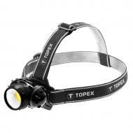 Фонарь налобный Topex 160 Lm черный 94W391