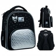 Рюкзак каркасный KITE Education Black&Silver K26-556M-2