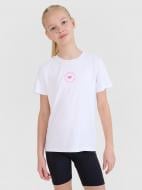 Футболка 4F TSHIRT FNK F1185 4FJWSS25TFTSF1185-10S р.122/128 белый