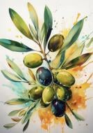 Репродукция Оливки 35x50 см Арт Фемелі