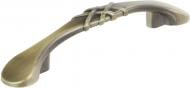 Меблева ручка скоба DC D-100 AB 75 мм латунь