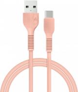 Кабель Acclab USB to Type-C 1,2 м персиковый (AL-CBCOLOR-T1PH) Кабель Acclab USB to Type-C 1,2 м персиковый (AL-CBCOLOR-T1PH)