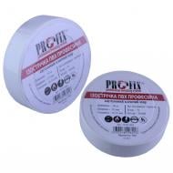 Изолента Profix 0,13x15 мм 10 м белая ПВХ 12-0403 W