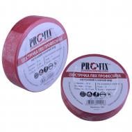 Ізострічка Profix 0,13x15 мм 10 м червона ПВХ 12-0403 RD