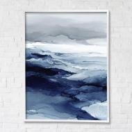 Постер Бескрайняя глубина 1 75x100 см Brushme FNK5000148_RN53-17