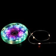 Электрогирлянда линейная роса на катушке Smart RGB светодиодная (LED) 100 ламп 10 м (QC6010)