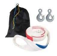 Трос буксирувальний ТКС 4 м 5 т НВФТКС0004 білий із червоним