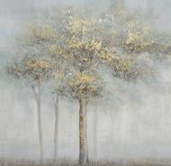 Репродукція Ранок в золотому лісі 50x50 см Арт Фемелі