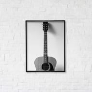 Постер Мелодія у чорно-білому 1 45x60 см Brushme FNK5000144_RN45-19 Постер Мелодія у чорно-білому 1 45x60 см Brushme FNK5000144_RN45-19