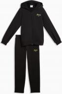 Спортивный костюм Puma ESS SCRIPT Glitter Full-Zip Sweat Suit FL G 69520901 р.164 черный