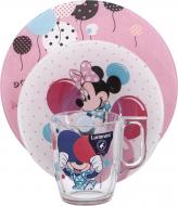 Набір дитячого посуду Party Minnie 3 предмети N5279 Disney Luminarc